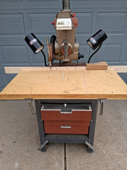 Fully Restored Sawsmith Radial Arm Saw