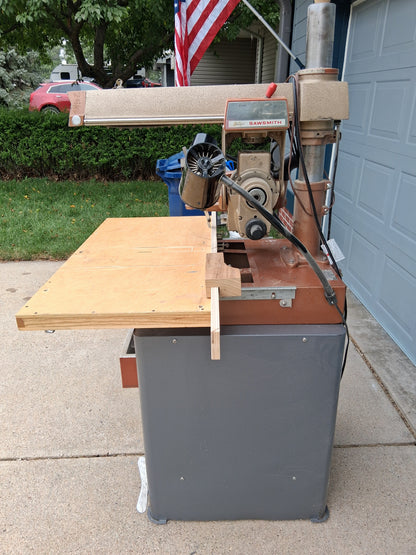 Fully Restored Sawsmith Radial Arm Saw