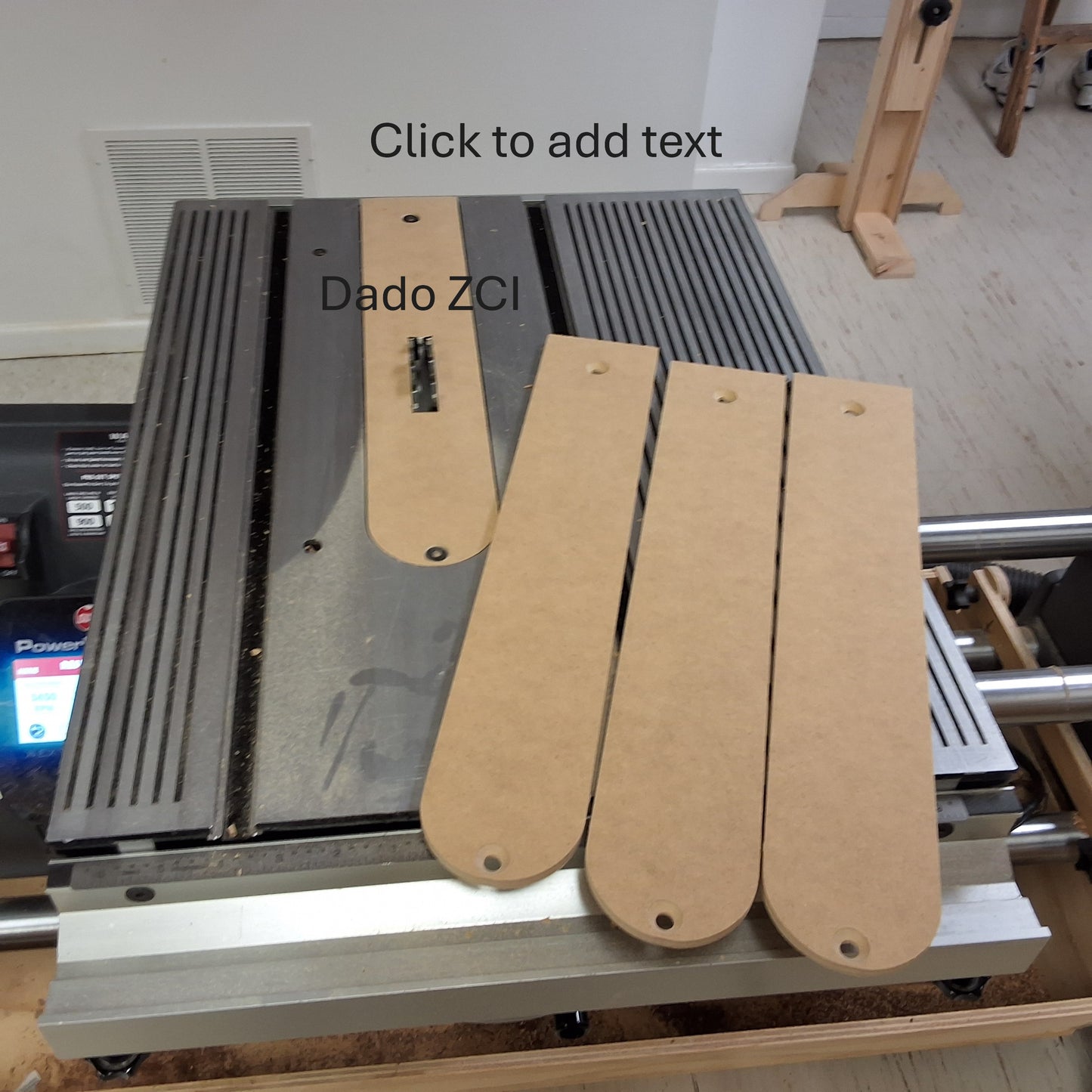 Zero Clearance Inserts (Set of 3)