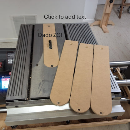 Zero Clearance Inserts (Set of 3)