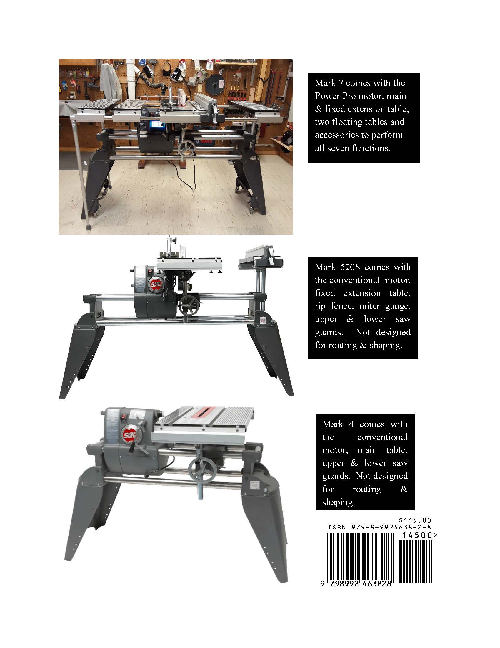Shopsmith Sticker Shopsmith® Mark 4/7/520™ – Shopsmith Mark 4/7/520