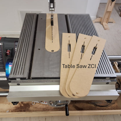 Zero Clearance Inserts (Set of 3)